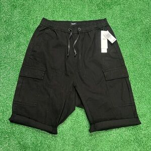 Men’s Black Hudson Cargo Shorts